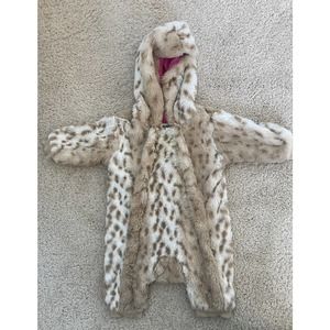 Faux Fur Baby Bunting Coat Size 0-3 Mos